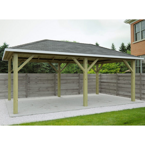 carport-bois-4-pans-20m2