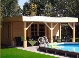 Chalet design bois brut - 33 m2