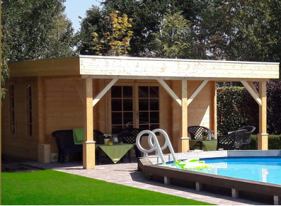 Chalet design bois brut - 33 m2