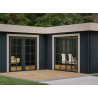 Chalet design en madriers bois 45 mm - 37 m2