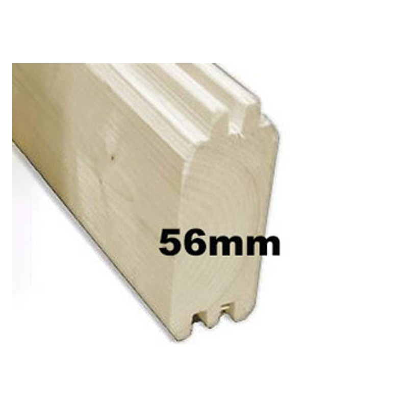 Chalet en bois MISSISSIPPI 20m2 +Terrasse Couverte - 100%modifiable