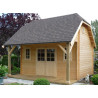 Chalet country bois brut - 19m2