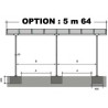 OPTION 5m64 - VENDUE AVEC UN CARPORT