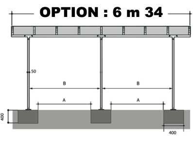 OPTION 6m34 - VENDUE AVEC UN CARPORT