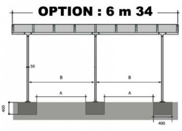 OPTION 6m34 - VENDUE AVEC UN CARPORT