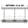 OPTION 6m34 - VENDUE AVEC UN CARPORT