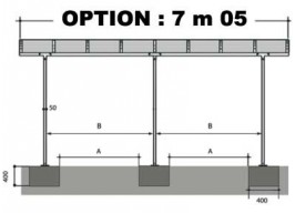 OPTION 7m05 - VENDUE AVEC UN CARPORT