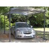 CARPORT SIMPLE METAL GAINÉ ET POLYCARBONAT 3 x 5 m