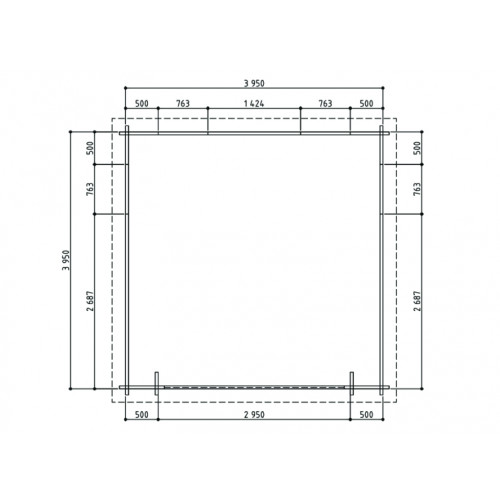 ABRI SALON 15 M2