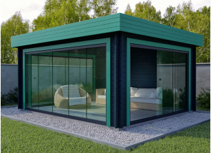 Bureau de jardin design - 18.50m2