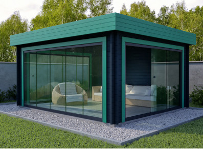 Bureau de jardin design - 18.50m2