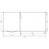 Bureau de jardin design 2 pièces -25m2