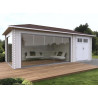 Bureau de jardin toit pyramidal - 21m2