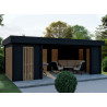 Abri salon poolhouse - 27M2