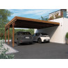 Carport bois traité - 14.8M2