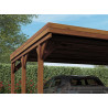 Carport bois traité - 14.8M2