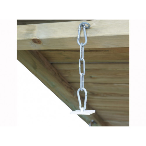 Abri poubelle bois traité - 19MM