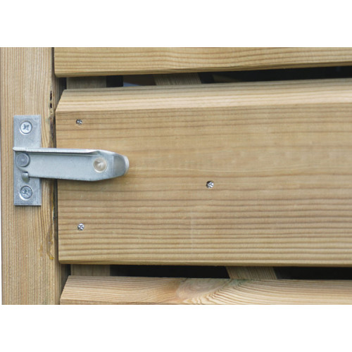 Abri poubelle bois traité - 19MM