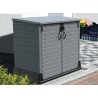 Abri rangement en resine gris 850 L