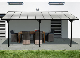 ABRI TERRASSE ALUMINIUM 16.69M2