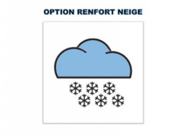 OPTION RENFORT NEIGE - VENDU AVEC CARPORT