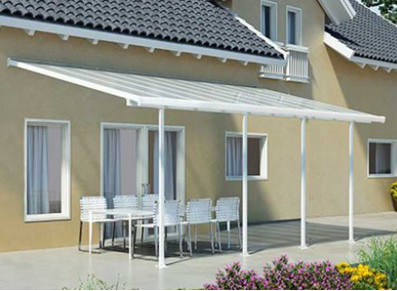 TOIT TERRASSE ALU BLANC 7.0 x 3.0 M