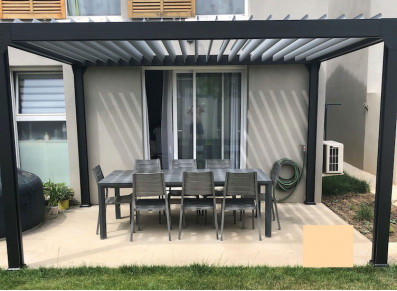 PERGOLA BIOCLIMATIQUE MOTORISÉE 4 x 3 M