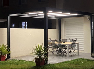 PERGOLA BIOCLIMATIQUE MOTORISÉE 4 x 3 M