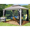 Pavillon Alu - Toit Acier 17 M2