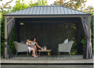 Des pergolas et tonnelles de jardin en alu : kits alu hauts de gamme ! -  France Abris