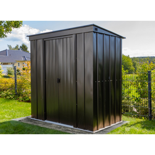 Abri métal porte coulissante - 3.02M2