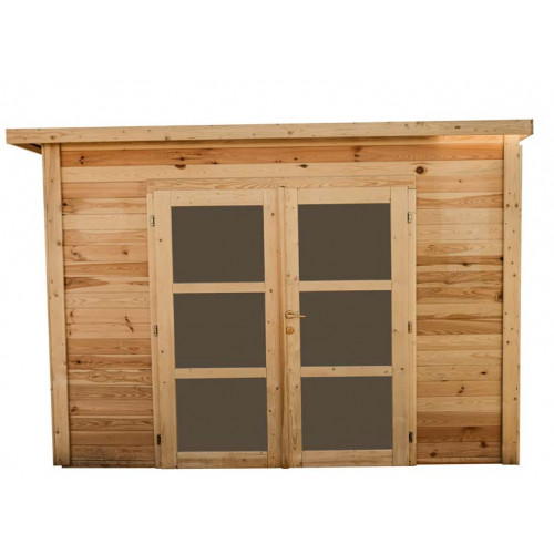 Abri jardin bois 28 mm - 9 m²