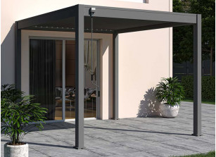 Panneau brise-vue en aluminium pour pergola Ombréa 1 m - Ombréa