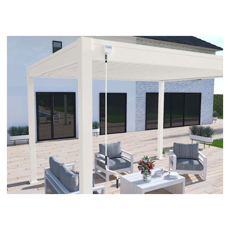 Élégante la pergola aluminium de 12m2 embellira votre exterieur