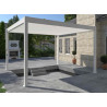 PERGOLA BIOCLIMATIQUE ALUMINIUM BLANCHE 16 M2