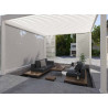 PERGOLA BIOCLIMATIQUE ALUMINIUM BLANCHE 16 M2