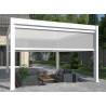 PERGOLA BIOCLIMATIQUE ALUMINIUM BLANCHE 16 M2