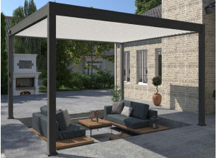 PERGOLA BICOLOR ALU 16M2