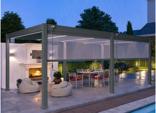 PERGOLA BIOCLIMATIQUE ALU 18M2