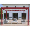 PERGOLA ALU BIOCLIMATIQUE BICOLOR 12M2