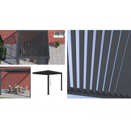 PERGOLA BIOCLIMATIQUE ALUMINIUM 9M2