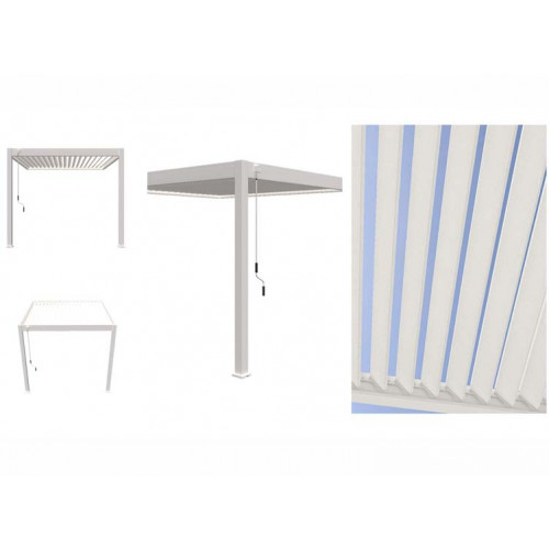 PERGOLA BIOCLIMATIQUE ALUMINIUM 9M2