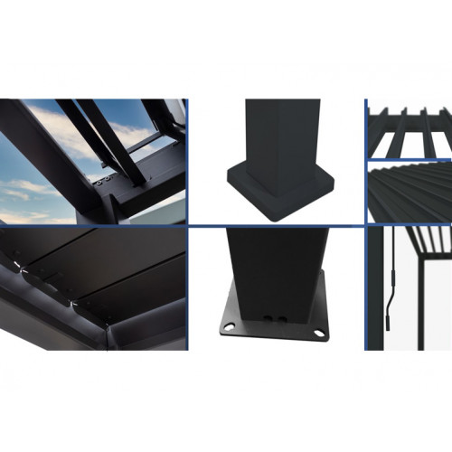 PERGOLA ALU  BIOCLIMATIQUE