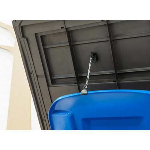 Coffre multifonction en resine avec verins  1200 L