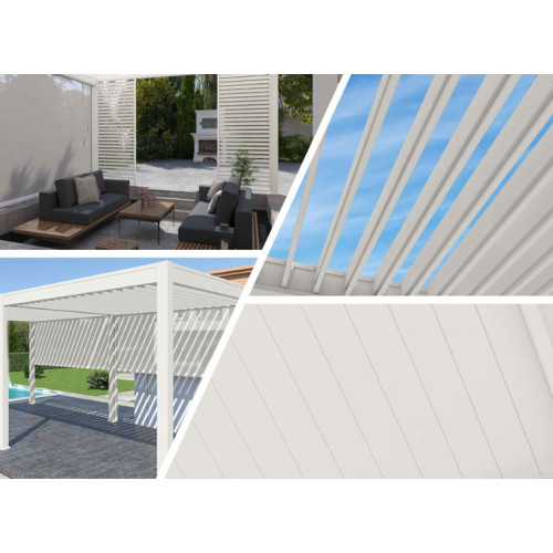 PERGOLA BIOCLIMATIQUE ALU 18M2
