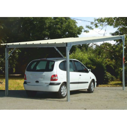 ABRI METALLIQUE SIMPLE PENTE - 15M2