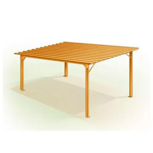 ABRI METALLIQUE SIMPLE PENTE - 15M2