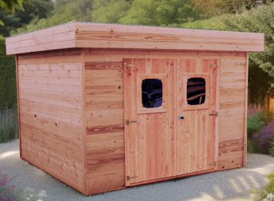 SERRURE TYPE POUR ABRI EN BOIS DOUGLAS
