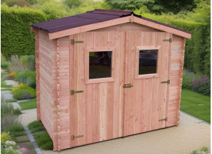 ABRI JARDIN BOIS DOUGLAS 20 MM