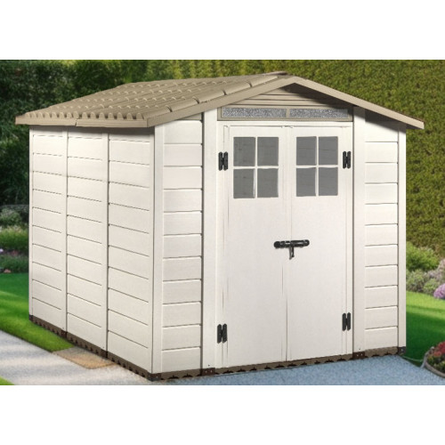 ABRI JARDIN RÉSINE 6 m²